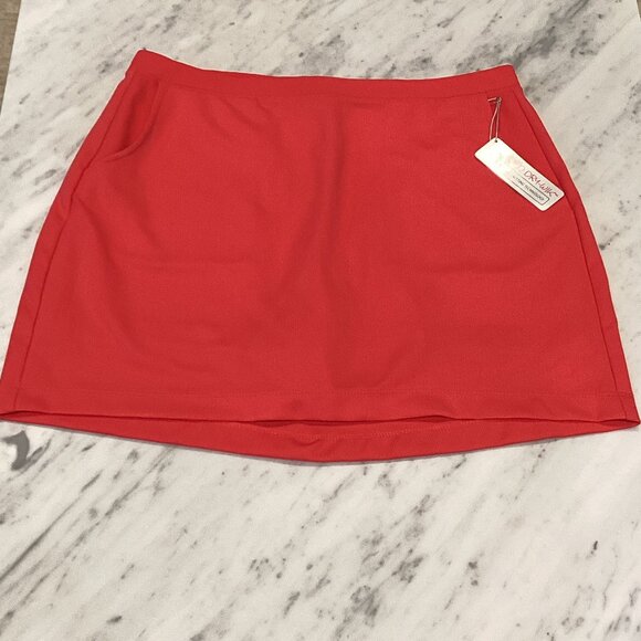 Deep Coral Callaway Golf Skort - Medium - Picture 1 of 9
